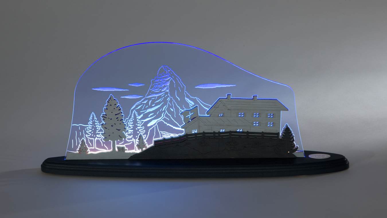 | Erzgebirge-Shopping Motivleuchte Weigla von LED Matterhorn